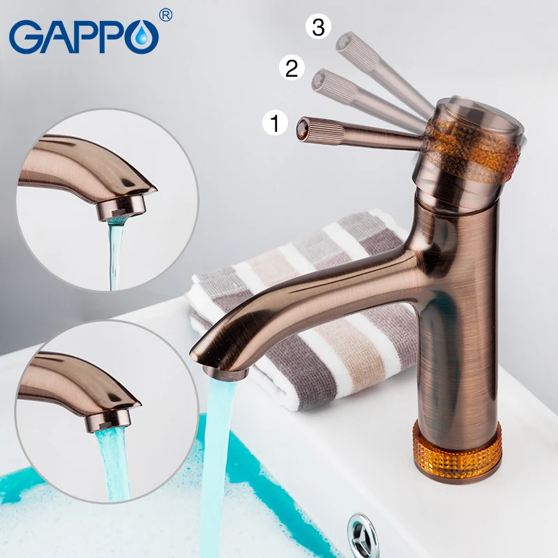 

GAPPO Basin Faucets waterfall faucet deck mounted sink faucet basin sink mixer water taps bathroom mixer water griferia