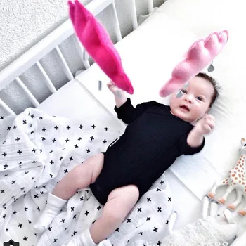 

Baby Summer Muslin Cotton Duble Layer Baby Towel Newborn Blanket Baby Swaddle Infant Wrap 120x120cm