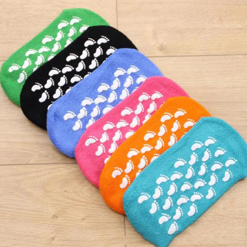 New Warm 1Pair Adult Towel Socks Home Socks Cotton Non slip Floor Socks