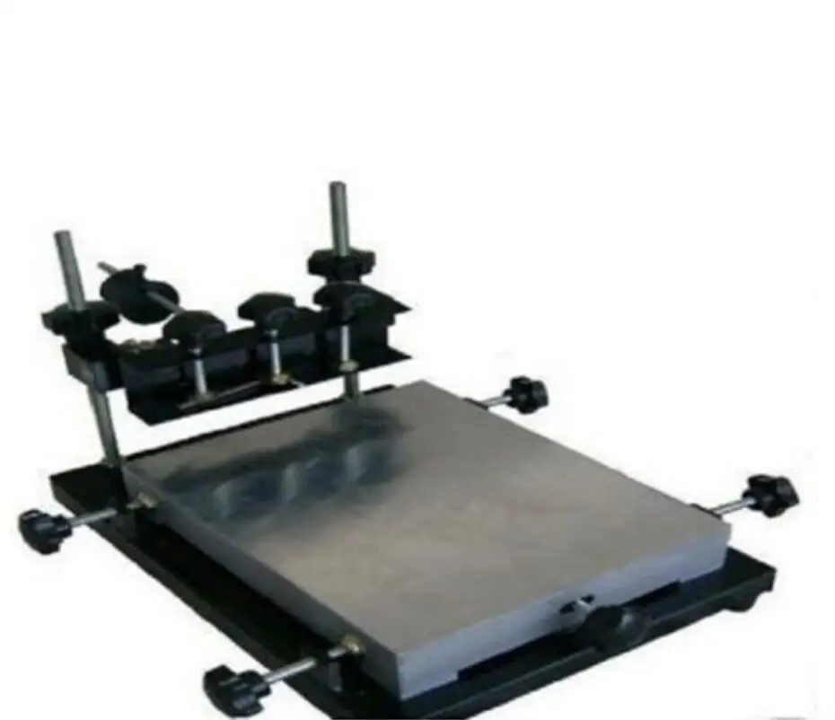 

NEW Manual solder paste printer,PCB SMT stencil printer S size 300x240mm