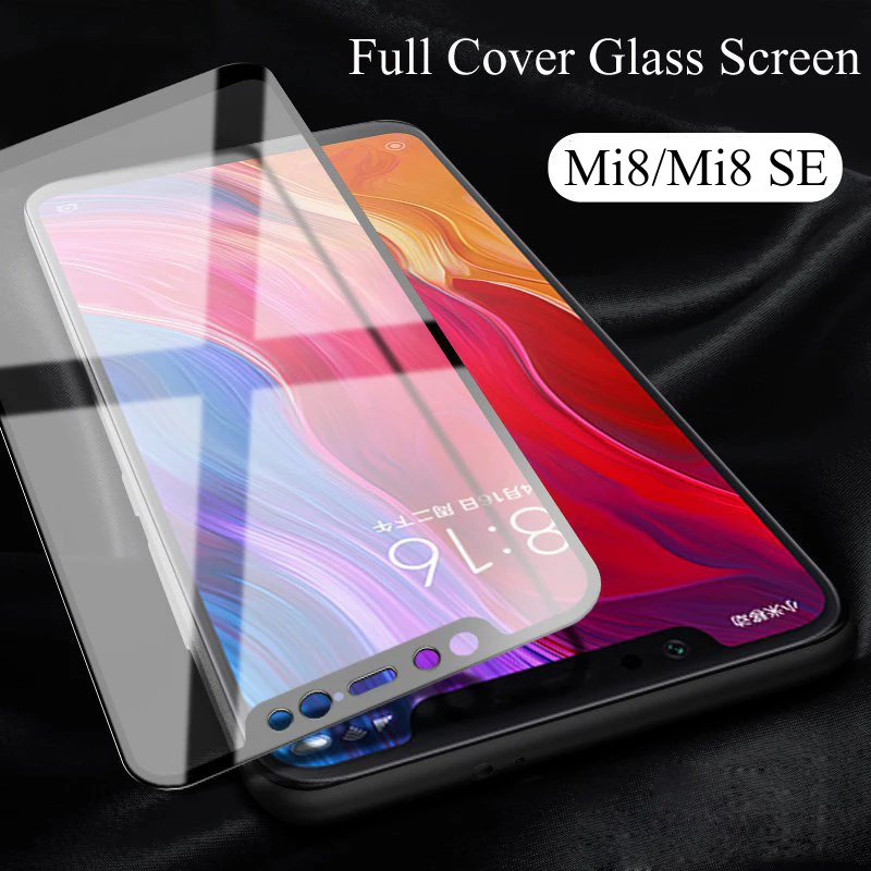 9H Защитное стекло для Xiaomi mi8 mi 8 se полное покрытие экрана закаленное mi6 A1 5X Защитная
