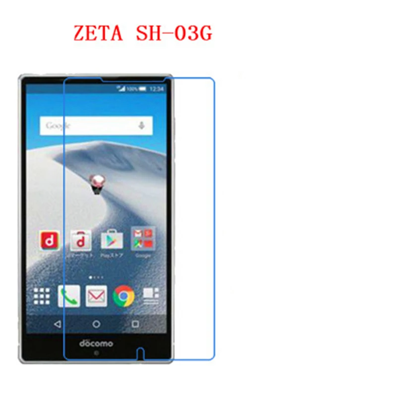 

5 Pcs Ultra Thin Clear HD LCD Screen Guard Protector Film With Cleaning Cloth Film For Sharp AQUOS ZETA SH-03G.
