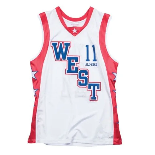 

2004 West All Star #11 Yao Ming Throwback men's basketball jerseys Embroidery Stitched any number and name