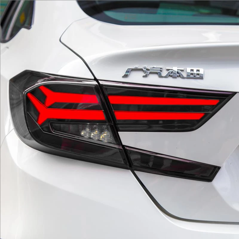 2 шт. автомобильный Стайлинг для Honda Accord 10-й Задний фонарь СВЕТОДИОДНЫЙ Фонарь указателя поворота