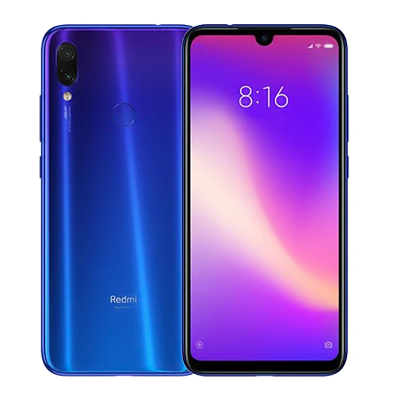 Xiaomi Redmi Note 7 3 ГБ 32 смартфон MIUI 10 Snapdragon 660 Мп + задняя камера отпечаток пальца