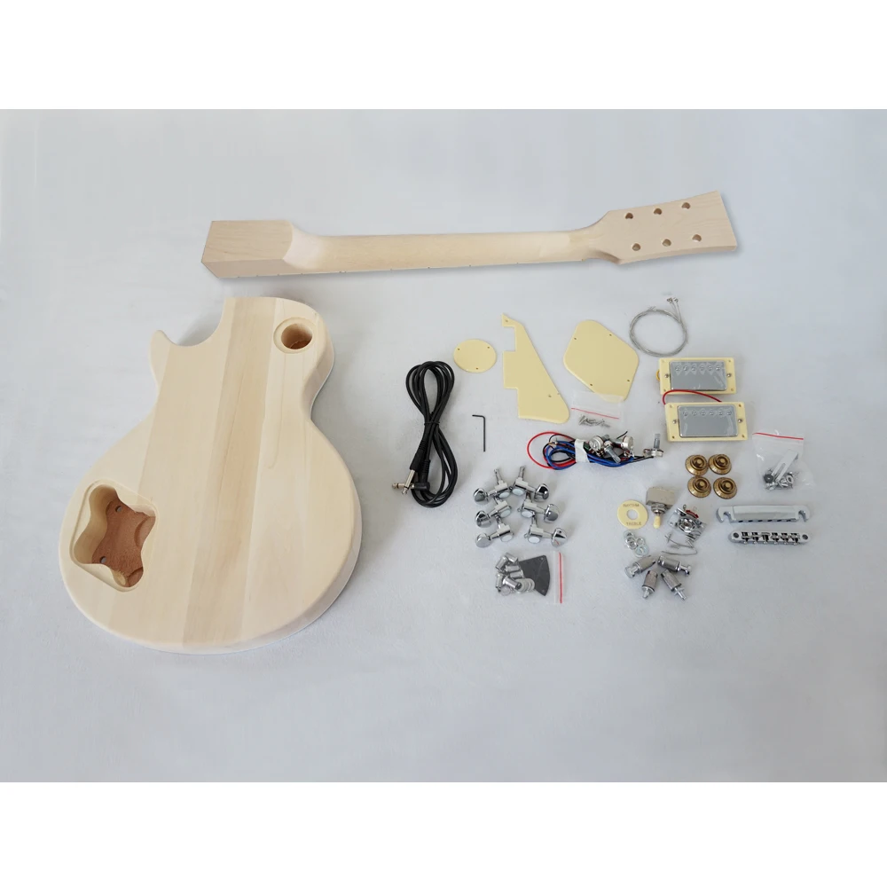 Aiersi Пользовательские LP стиль DIY электрогитары наборы Модель EK-004