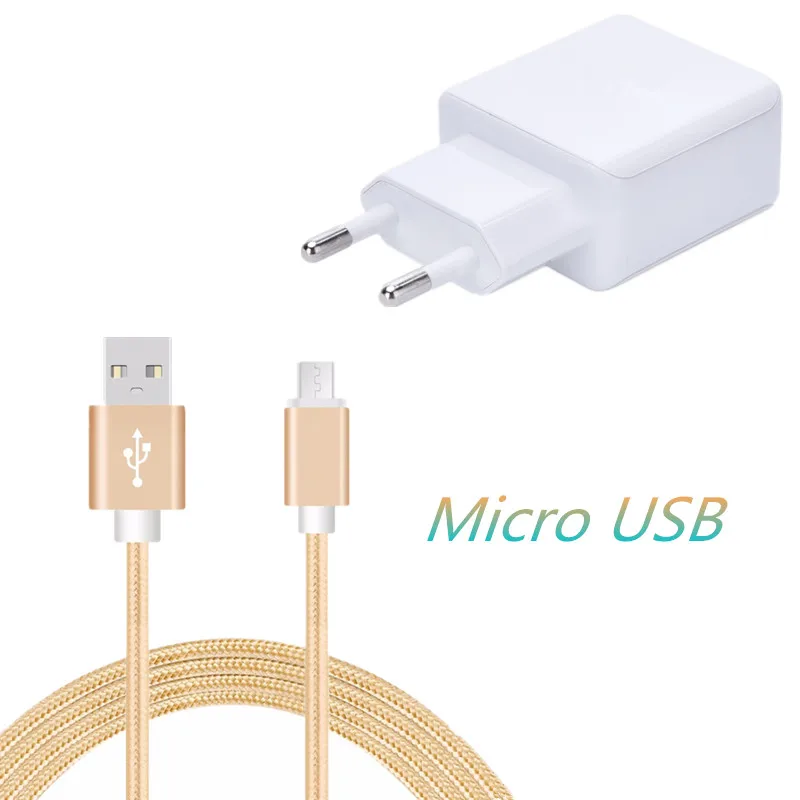 Сетевое зарядное устройство + кабель Micro USB для Xiaomi Redmi 5 4 note 5a 6 pro Nokia Lumia 520 630 920 930 830