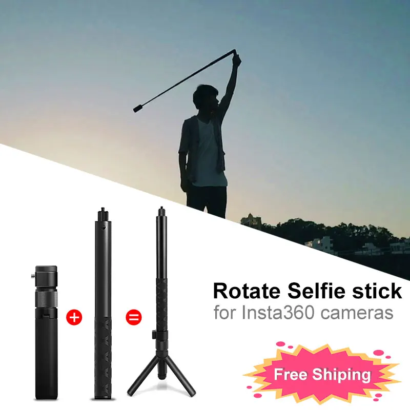 

Handheld Selfie Stick&Handle Grip Monopod 1/4 Screw for Insta360 Paranomic Camera for Insta360 ONE X VR Sports Camera Action Cam