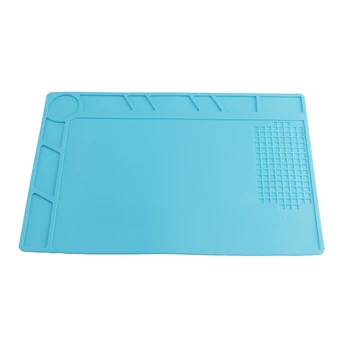 

Heat Resistant Tool Pad Mat Multifunction Soldering Station Insulation Silicone