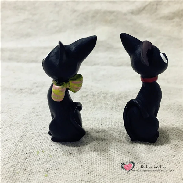 Kikis Black Cat Mini Figures - 4