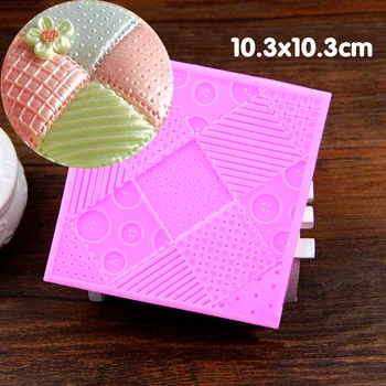 

New Arrival DIY Silicone Fandont Lace Mould Flower Pattern 3D Cake Decorating Fondant Tools Happy Birthday Decoration FM638