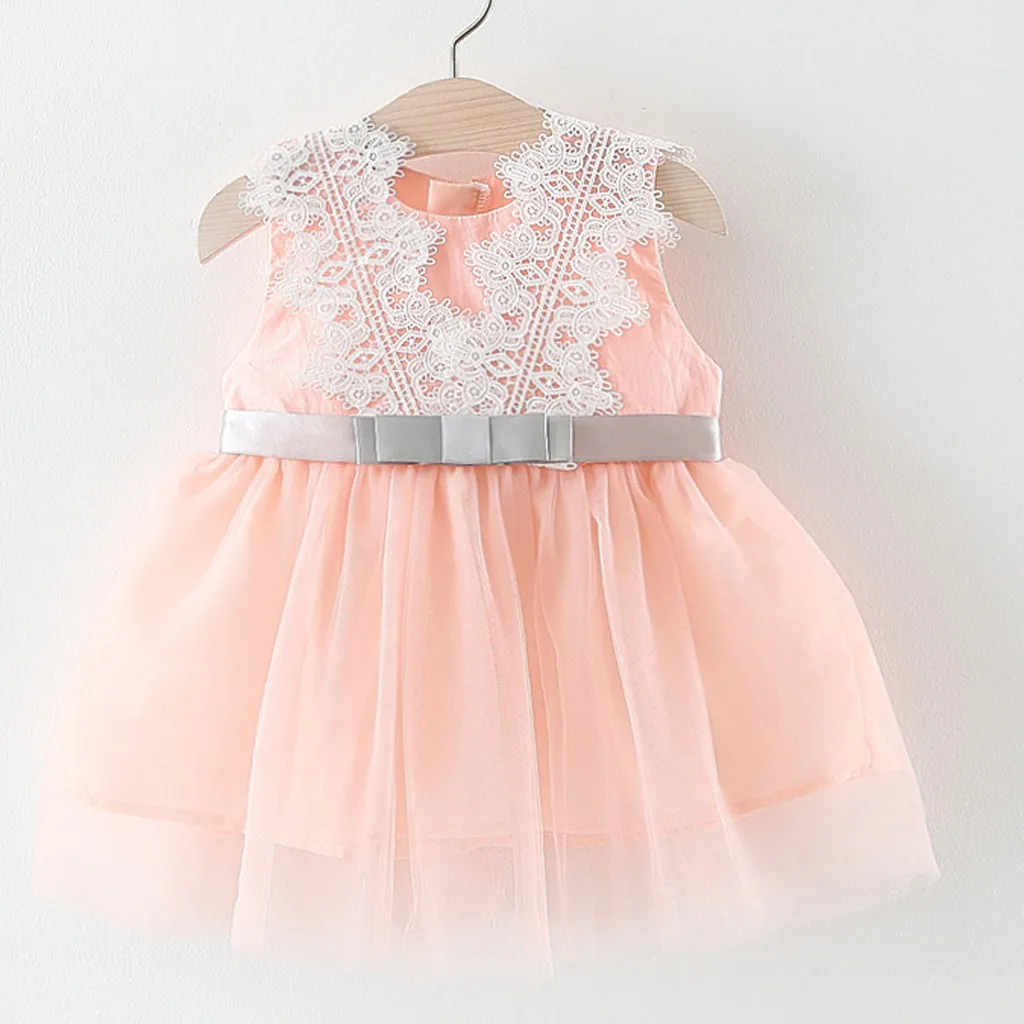 

Perimedes Girls Dress 2019 Summer Baby Dresses Lace Tulle Patchwork Tutu Birthday Princes Party Dress Sundress Clothes