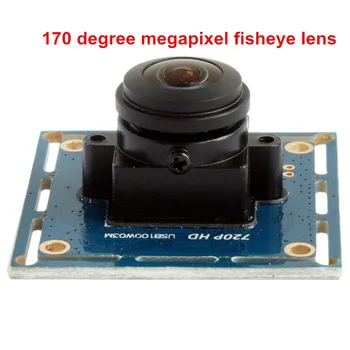 

1 megapixel cmos sensor wide angle fisheye USB camera HD usb webcam