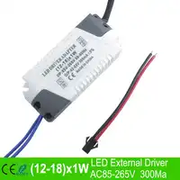 12W 15W 18W 110V220V 260Ma LED external driver, (12-18)*1W power supply, Lighting transformers for ceiling light, spotlight etc