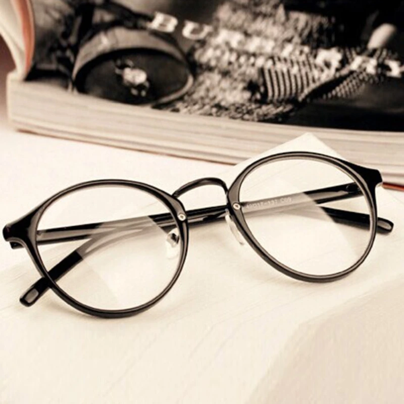 

Free shipping Fashion Women Men Nerd Glasses Clear Lens Eyewear Unisex Retro Eyeglasses Spectacles