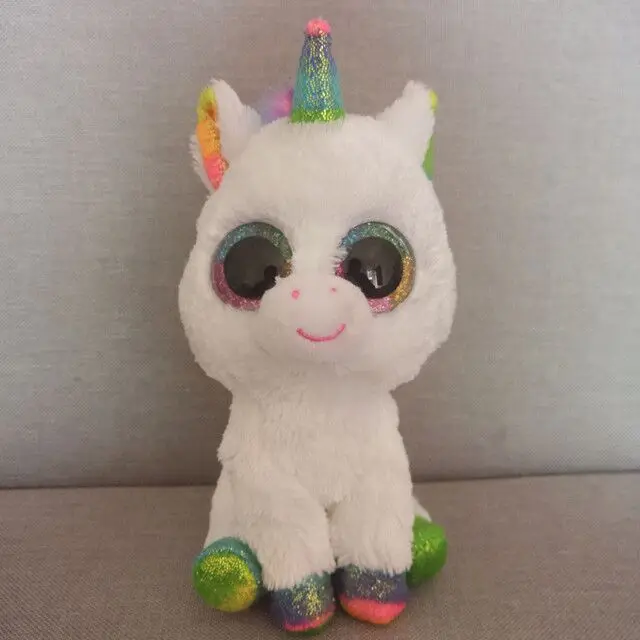 

Ty Beanie Boos 6" 15cm Unicorn Plush Animal Toy Doll Toy New Year Girl Gift