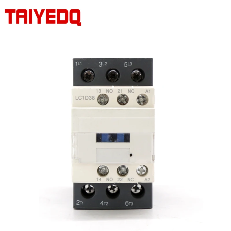 

LC1-D38 Electric Magnetic Contactor AC motor starter Relay Contactor 38A 220V/380V 50/60Hz Contactor Switch