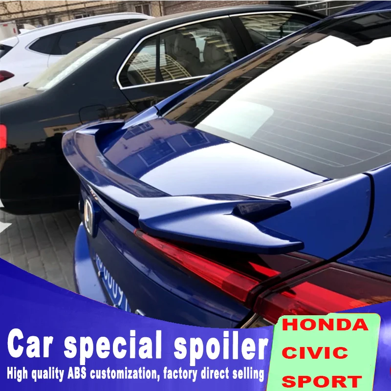 2016 2017 2018 новая модель для Honda civic спойлер заднего крыла автомобиля задний