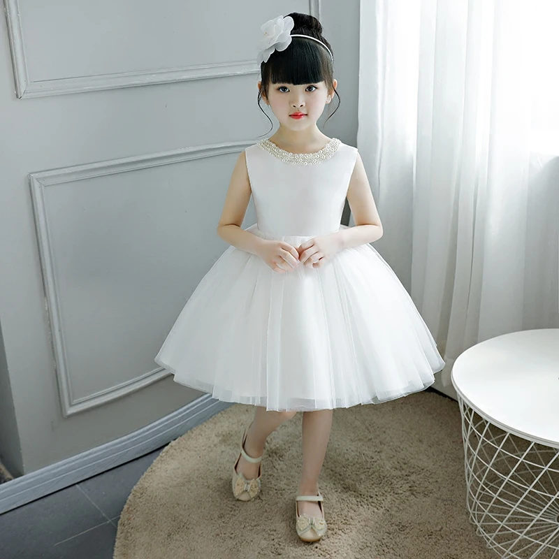 Suosikki 2018 Платье в цветочек для девочек для свадьбы детей Праздничное платье сначала Платья для причастия для маленьких вечерние платье для