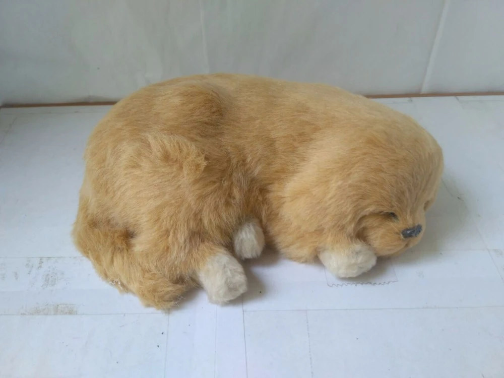 sleeping dog toy that breathes