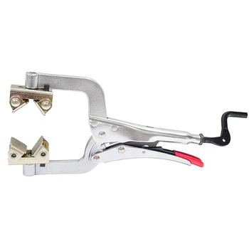 

Pg114V Welding Aids 11 Inch Welded Pipe Wrenches With V-Shaped Magnetic Adjustable Welding Bracket Pliers
