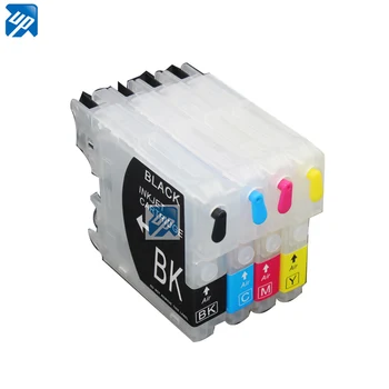 

LC985 10sets Refillable ink Cartridges for Brother MFCJ415W MFCJ615 MFCJ615W DCPJ315 free shipping wholesale