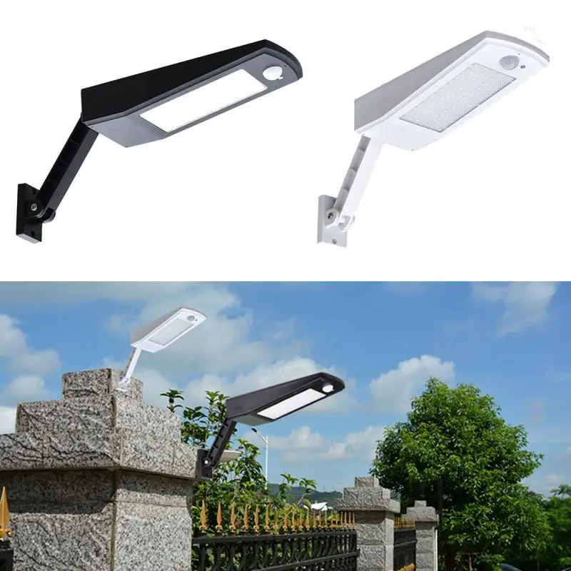 

Outdoor Solar Light 48 LED Solar Powered Lamp 900LM 4500mAh Bulb Auto PIR Motion Sensor For Waterproof Garden Wall Lighting