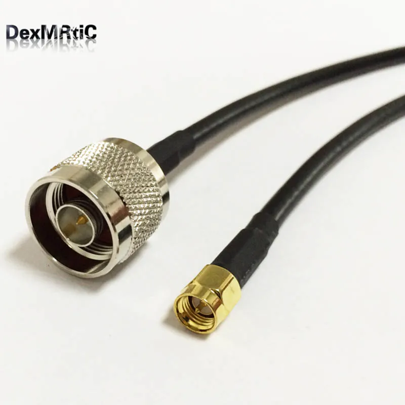 Новый Удлинительный кабель с антенной RF Wi Fi разъемом SMA папа на типа N оптовая
