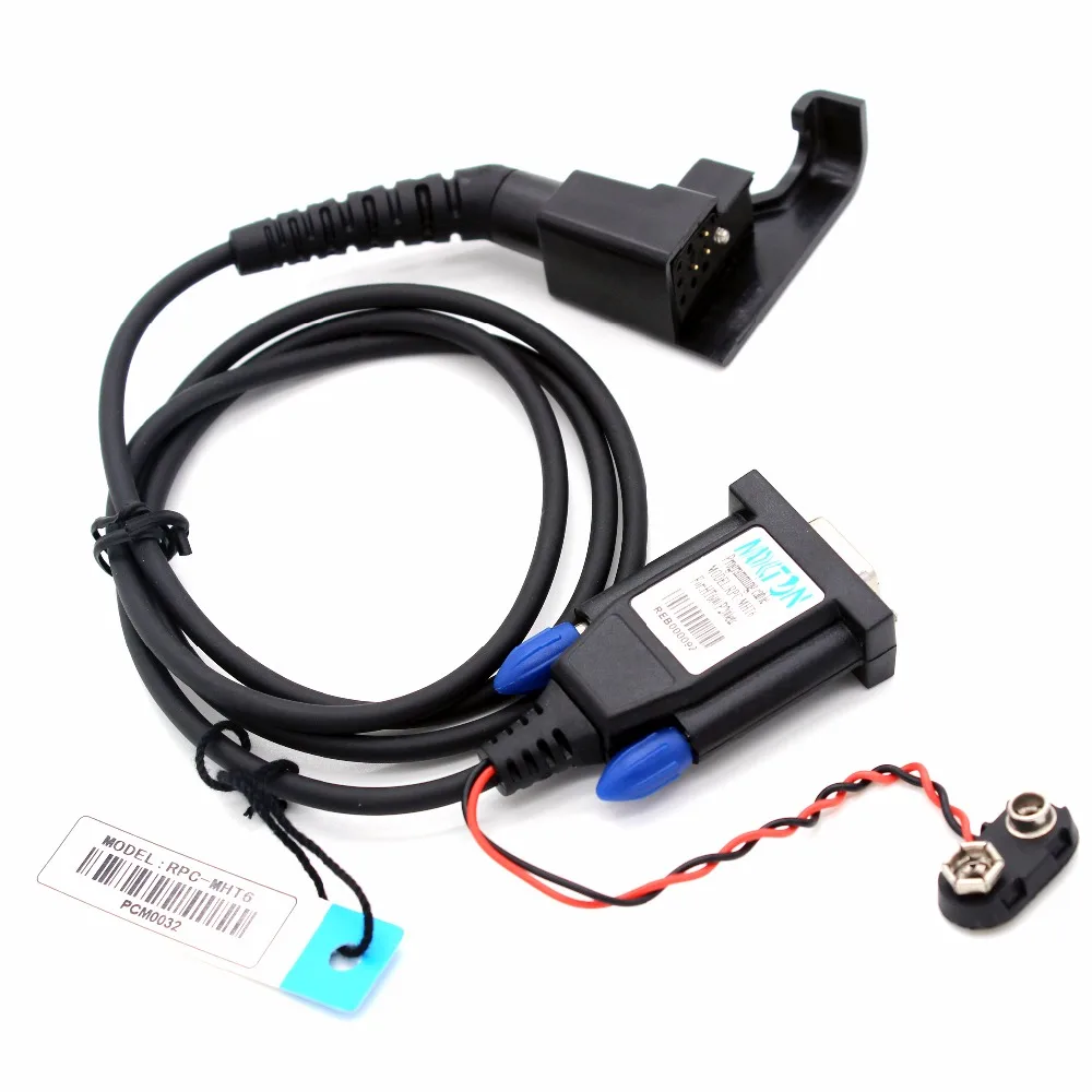RPC MHT6 DB9 Кабель программирования для Motorola P200 P500 HT600 HT600A HT600E HT800 MTX800 MTX888 MTX900 MT1000