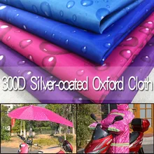 Размер 1,5 м* 1 м печать капель воды 300D УФ с серебряным покрытием Оксфорд водонепроницаемая ткань для солнцезащитных теней, ткань для пляжных зонтов