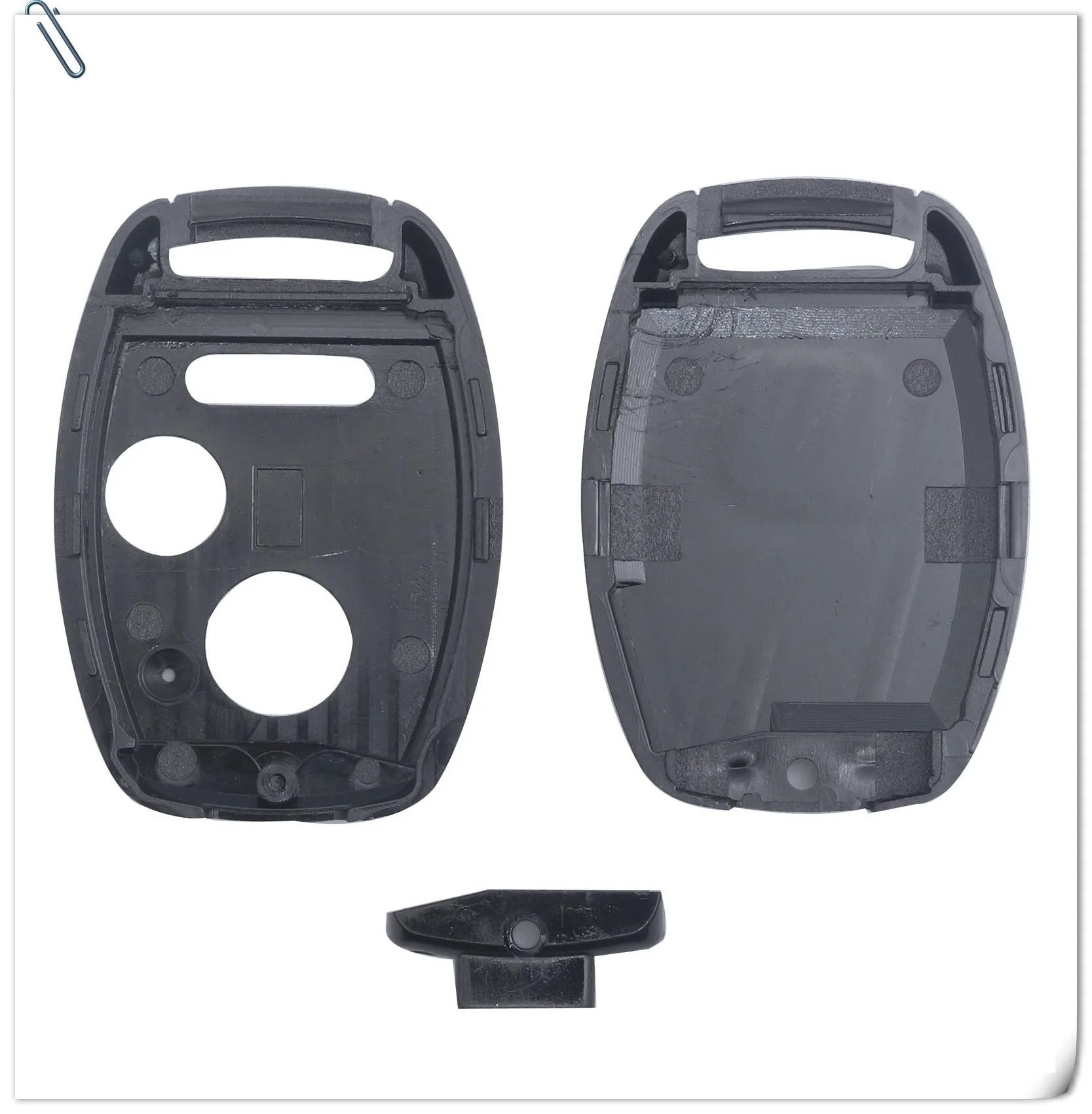 Keyforkess 50pcs Shell chiave remota per HONDA Accord Civic Fit City Odyssey Element CRV Jazz HRV Pilot 2/3/2 1/3 1 pulsanti Fob Case -