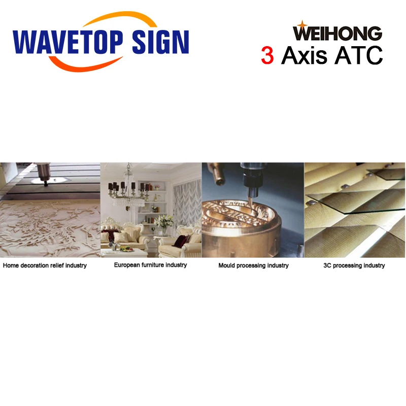 Weihong CNC Управление 3 оси деревообрабатывающий станок карты PM95A 3S + Lambda3S для