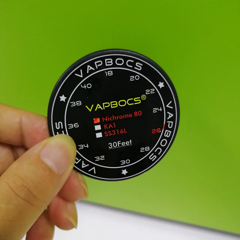 Нагревательные провода для RDA RBA RTA Ni80 30 футов/рулон|heating wire|e cigarette wiree wire |