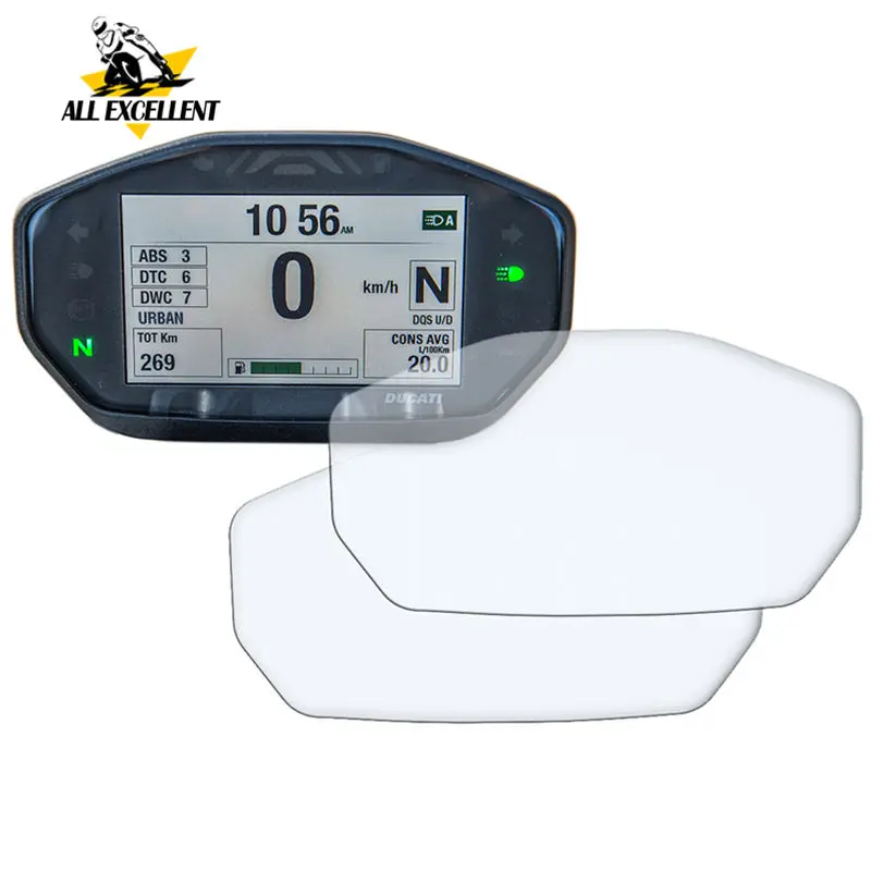 

Cluster Scratch Protection Instrument Speedometer Film Screen Protector Sticker cover For DUCATI Monster 797 821 1200