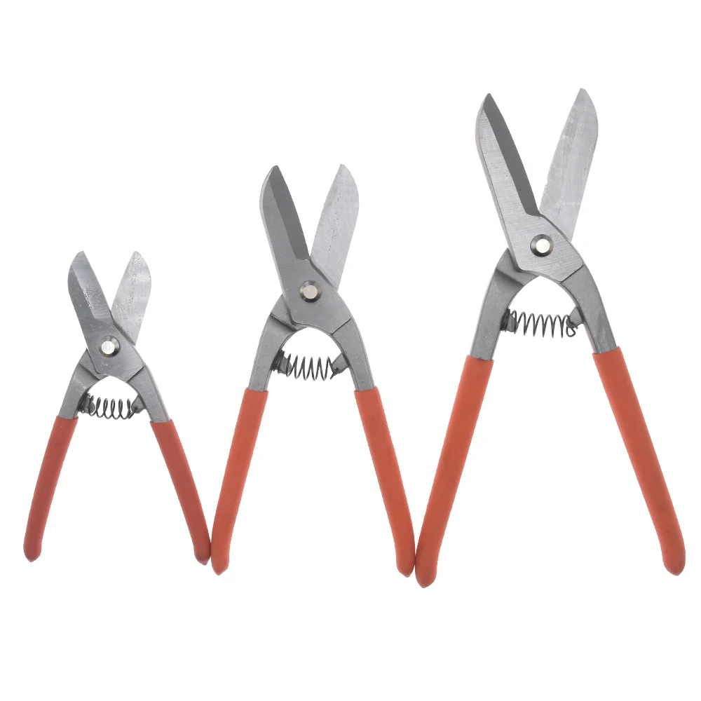 Durable 8/10/12 Inch Stainless Steel Iron Tin Snips Metal Sheet Pvc