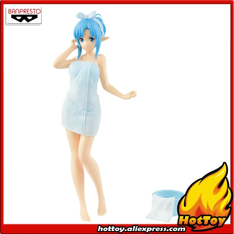 100% оригинальная коллекция Banpresto EXQ Figure Yukemuri Asuna от &quotSword Art Online: Code Register&quot|Игровые