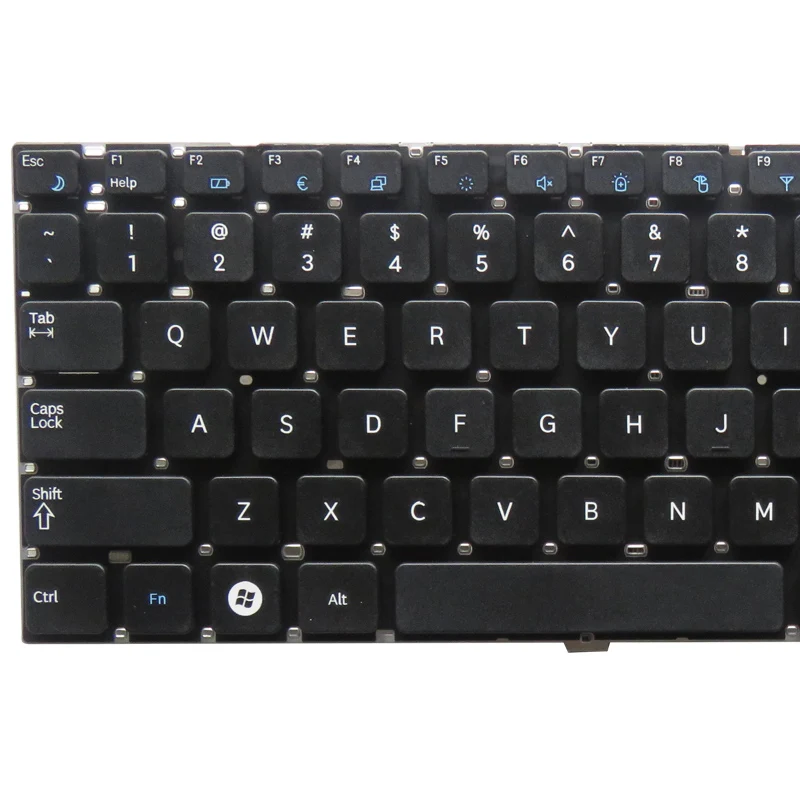 Inglês para Samsung Eua sem Quadro Gzeele Teclado Rf510 Rf511 Qx530 Rf530 Sf511 Portátil Preto Np-sf511 np Sf510 - Imagem 2