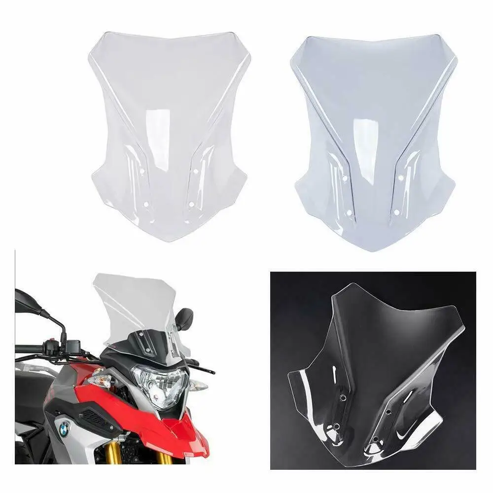 

Motorcycle Windscreen Windshield Wind Deflector Protector Cover for BMW G310GS 2017 2018 2019 Double Bubble Screen Visor
