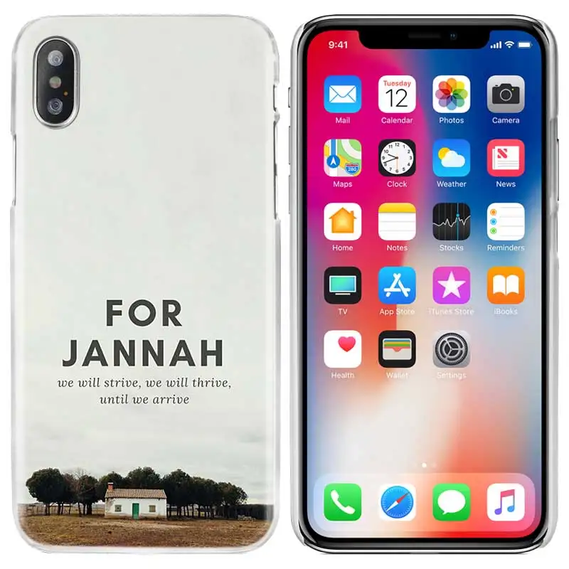 Мусульманский ислам бисмилла Алла чехол Прозрачный Жесткий ПК для iPhone XS Max XR 7 8 6 6s Plus X 5 5S SE 5C 4 4S - Цвет: 06
