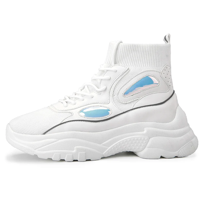 

2019 Height Increase Running Shoes for Women Man Sneakers Sport Shoes Deportivas Sock Sneakers Balencia Scarpe Donna