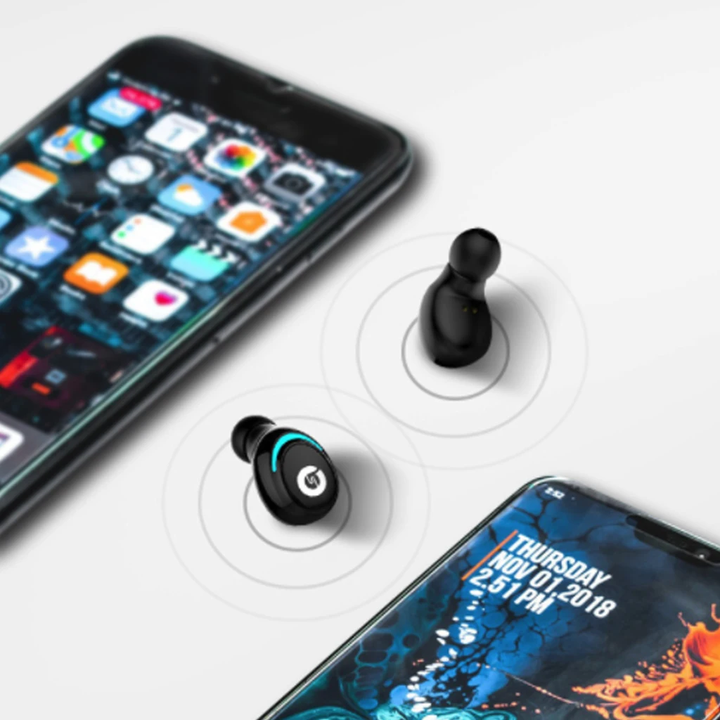 AIR01 TWS Bluetooth 5,0 наушники 6D беспроводные наушники низкая мощность стерео свободные руки спортивные наушники легкая гарнитура с микрофоном