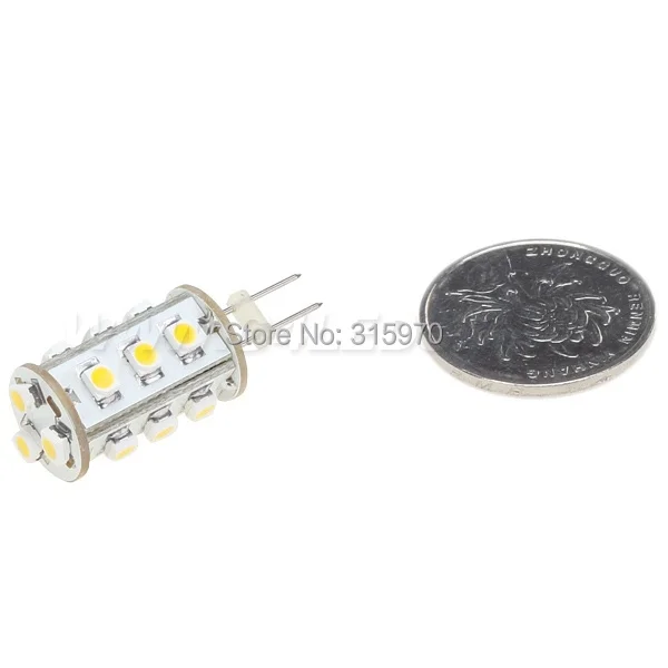 3528SMD 15 Led G4 Потолочный светильник 12VAC/12VDC/24VDC Светодиодная лампа под шкафом RV