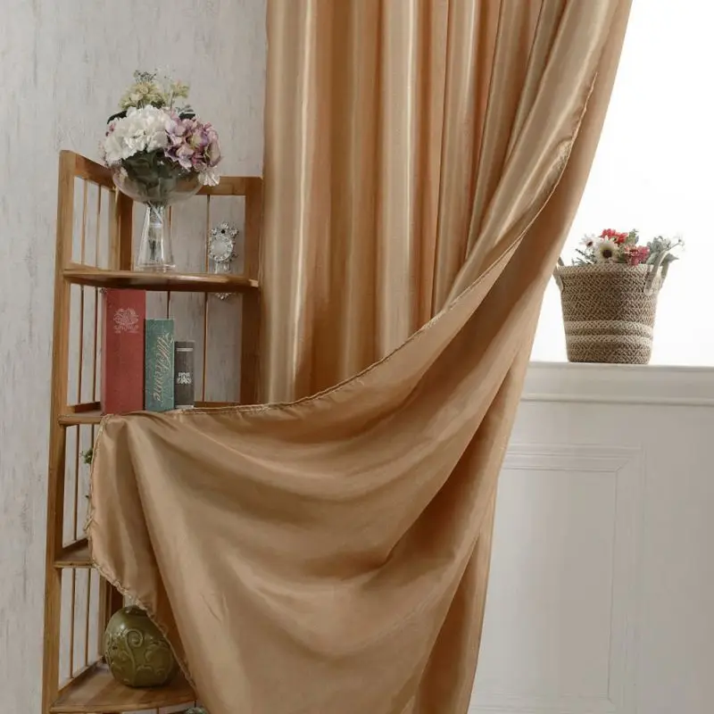 Затемняющие шторы для окон из прозрачного шелка гостиной спальни|curtain blinds|blackout