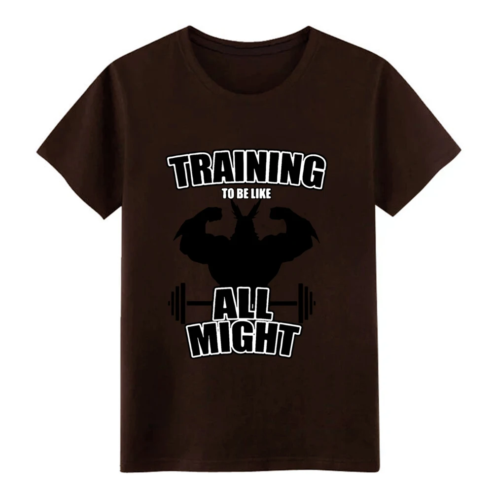 Men s all might t shirt Designs Short Sleeve Crew Neck Natural Interesting New Style summer Family shirt