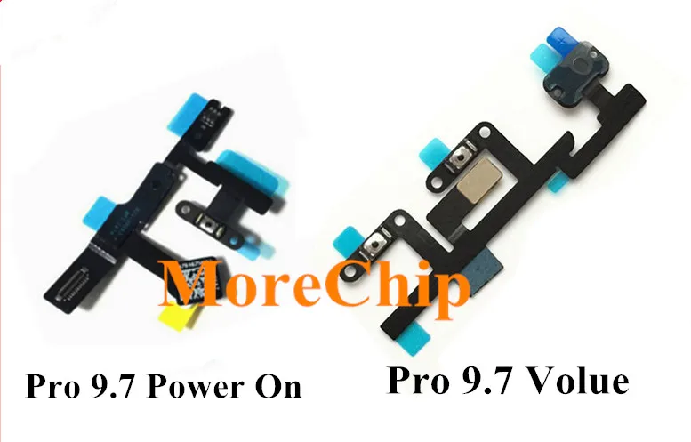 

For iPad Pro 9.7 (A1673 A1674)/10.5 (A1701 A1709 )/12.9 (A15840) Volume Audio Mute Flex Cable Power Switch On/Off Flex Ribbon