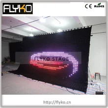 4*6 м p10 Светодиодный дисплей стены светодиодный экран