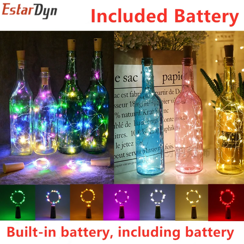 

guirlande lumineuse led bottle string lights lichterkette garland pisca guirnalda fairy for Wedding Party Decor Built-in battery