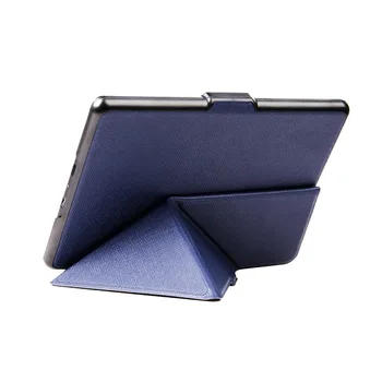 

Origami lighted slim leather stand cover case for Amazon kindle paperwhite 1 2 3 ereader high quality+free screen protector