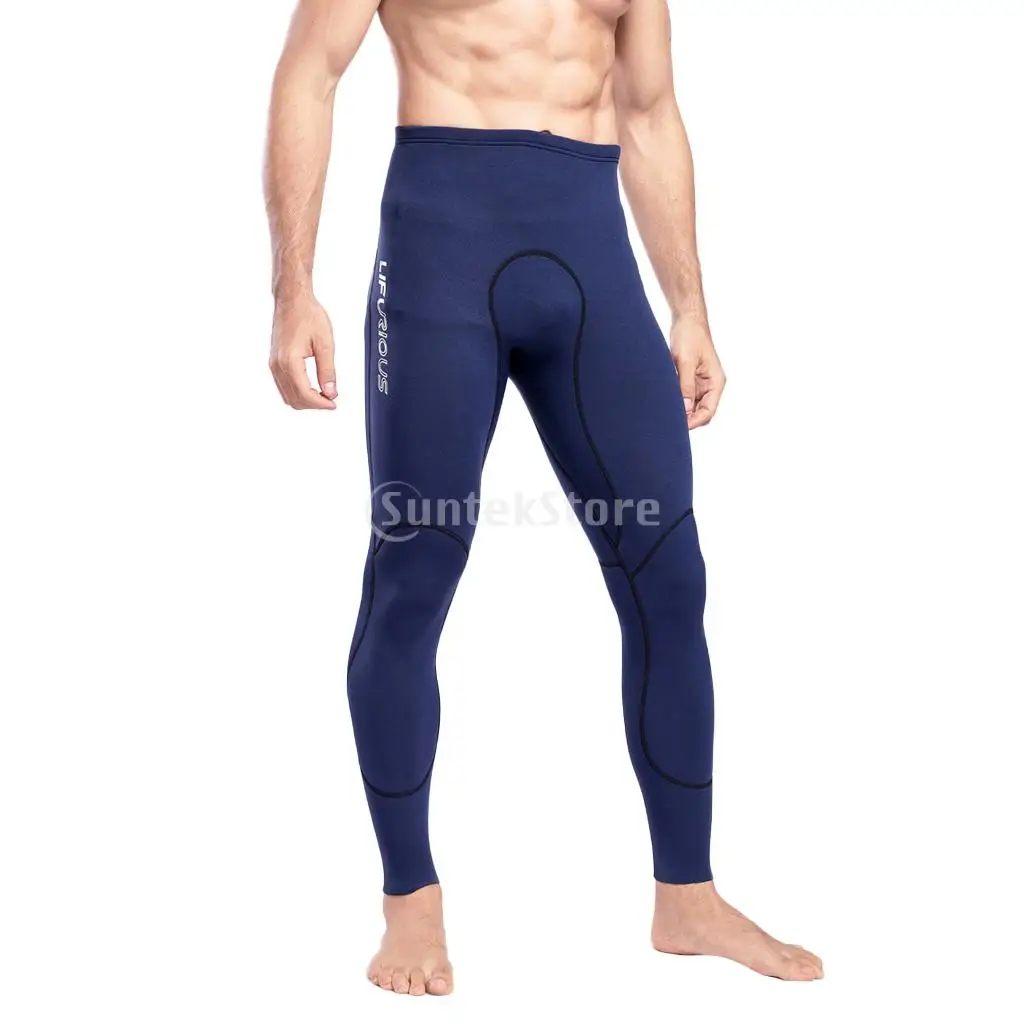 Men's 1.5mm Neoprene Diving Long Pants For Winter Swimming Sailing Surfing Wetsuit Keep Warm Trousers Canoeing Stand Up Paddling