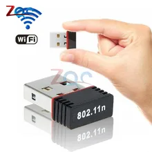 150 Мбит/с 150 м мини USB WiFi беспроводной адаптер сетевой LAN карты 802.11n 802,11g 802.11b